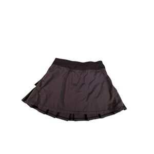 Ivivva by Lululemon Girls Black Tiered Athletic Skort Skirt Size 14